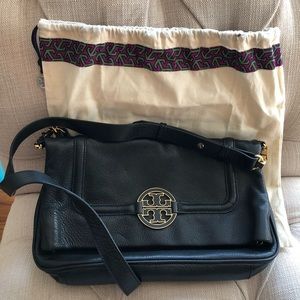 Tory Burch Amanda Crossbody Black Handbag 🖤
